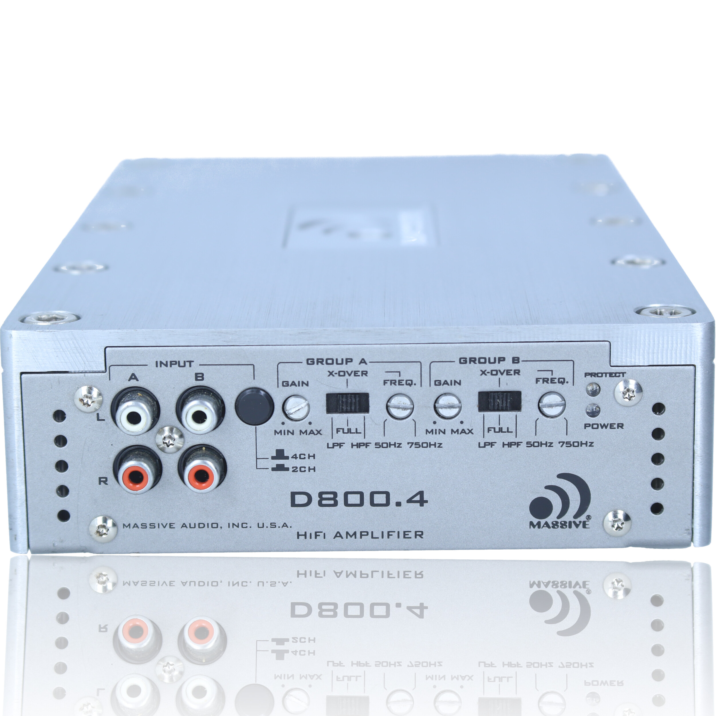 Massive Audio D 800.4 - 4-kanálový zesilovač